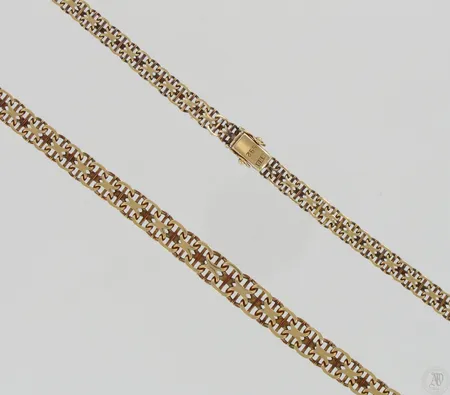 X-lenkkikaulaketju, pituus 43cm, 585, paino 22,9g Paino: 22,9 g