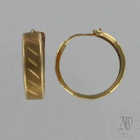 Korvarenkaat, Ø 15mm, 585, paino 0,9g Paino: 0,9 g