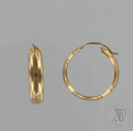 Korvarenkaat, Ø 16mm, 585, paino 0,9g Paino: 0,9 g