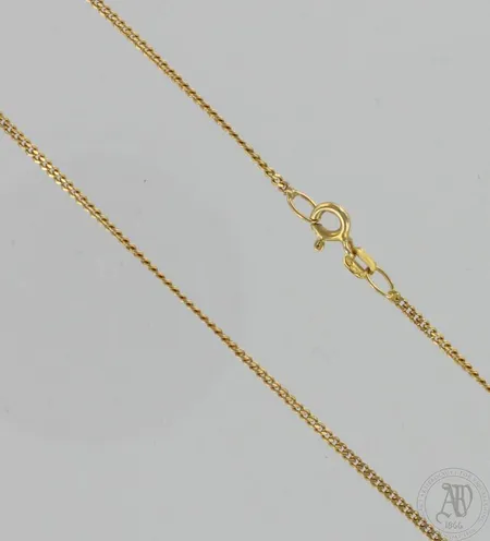 Panssarikaulaketju, pituus 52cm, 585, paino 3,8g Paino: 3,8 g