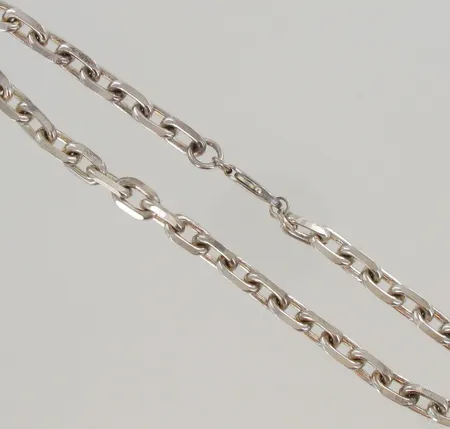 Ankkurikaulaketju, pituus 35cm, 925, paino 52,4g Paino: 52,4 g