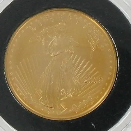 Kultaraha 10 Dollaria, Yhdysvallat, "kultainen kotka" vuodelta 2003, 999, paino 8,48g Paino: 8,4 g