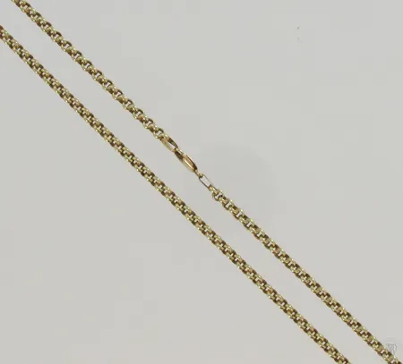Papukaulaketju, pituus 50,5cm, 585, paino 9,2g Paino: 9,2 g