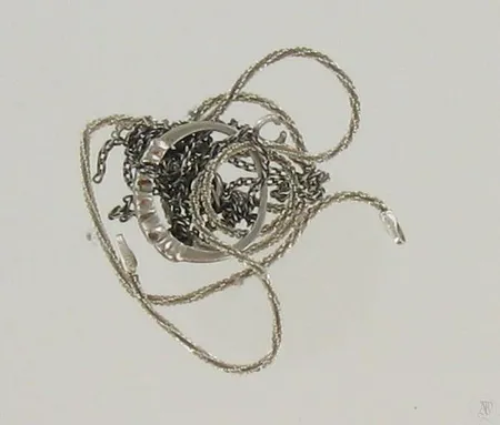 Viallisia koruja, 925br, paino 6,7g Paino: 6,7 g