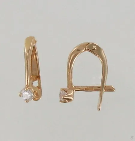 Kivikorvakorut, korkeus 15mm, 585br, paino 1,9g Paino: 1,9 g