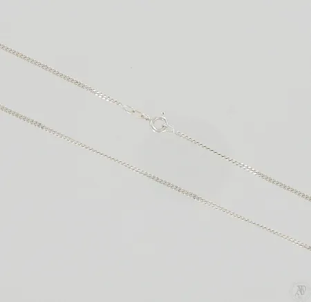 Panssarikaulaketju, pituus 50cm, 925, paino 4,2g Paino: 4,2 g