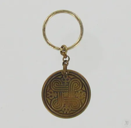 Avaimenperä Kalevala Koru, Ø 30mm, pronssia