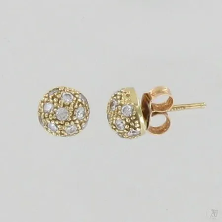 Kivikorvakorut, korkeus 7mm, 585br, paino 1,5g Paino: 1,5 g