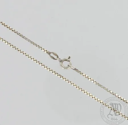 Venetsiakaulaketju, pituus 43cm, 925, paino 3,6g Paino: 3,6 g