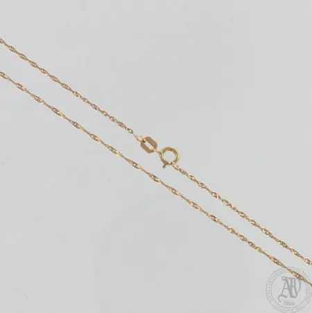 Kaulaketju, pituus 50cm, 585, paino 1,2g Paino: 1,2 g