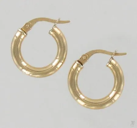 Korvarenkaat, Ø 15mm, 585, paino 1,2g Paino: 1,2 g