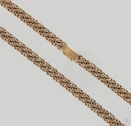 Viallinen kaulaketju, pituus 57,5cm, 583, paino 66,3g Paino: 66,3 g