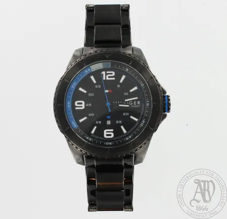 Teräsrannekello Tommy Hilfiger, quartz, taulun Ø 48mm, rannekeen pituus 180mm