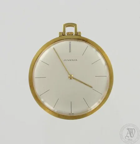 Frakkikello Juvenia, mekaaninen, 21 Jewels, taulun Ø 41mm, 750br, paino 30,3g Paino: 30,3 g