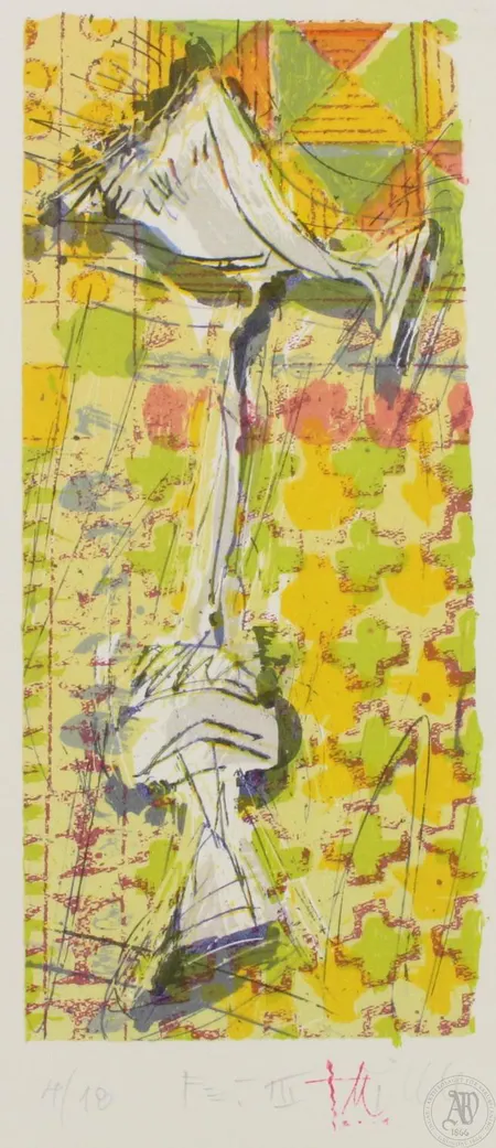 Etsaus, Tapani Mikkonen, signeeraus 4/18 FET III, koko 9x21cm. Tekijänoikeuslain mukainen jälleenmyyntikorvaus 5%, johon lisäämme voimassa olevan alv:n mikäli viimeineinen huutohinta ylittää 255,0 euroa.