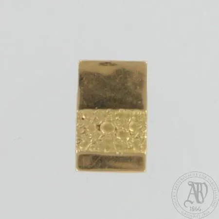 Riipus, käytön jälkiä, koko 20x13mm, 585, paino 1,6g Paino: 1,6 g