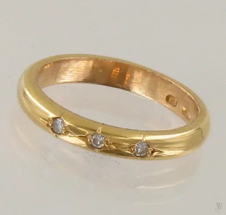Timanttisormus 3xn.0.01ct, koko 17¾, 833, paino 5,4g Paino: 5,4 g