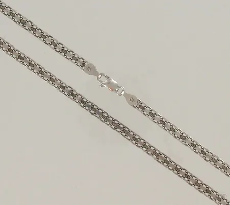 Kaulaketju, pituus 92cm, 925, paino 20,9g Paino: 20,9 g