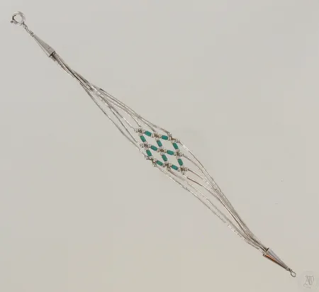 Kivirannekoru, pituus 185mm, 925br, paino 5,4g Paino: 5,4 g