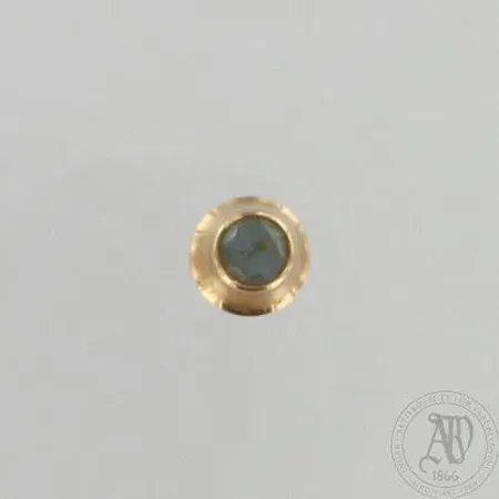 Yksi kivikorvanappi, Ø 8,5mm, 750br, paino 0,8g Paino: 0,8 g
