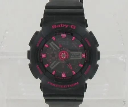 Rannekello Casio Baby-G, quartz, taulun Ø 43mm, rannekkeen pituus 220mm, käyttöohjekirja