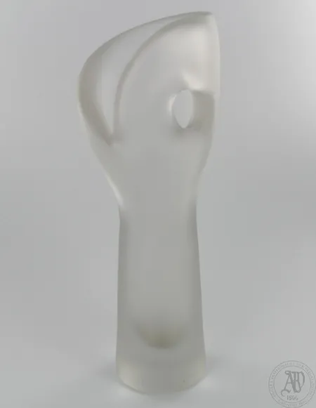 Taidemaljakko, signeeraus Timo Sarpaneva Iittala, Hiidennyrkki 3530, korkeus 185mm