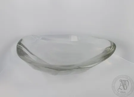 Lasimalja, signeeraus Tapio Wirkkala Iittala, koko 22x26cm