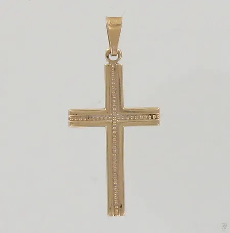 Ristiriipus, korkeus 33mm, 585, paino 1,3g Paino: 1,3 g