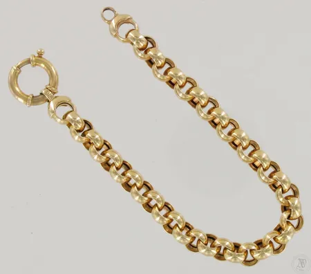 Papuranneketju, pituus 205mm, 585, paino 17,2g Paino: 17,2 g