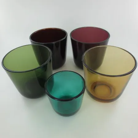 Kolme juomalasia ja yksi snapsilasi, design Kaj Franck, 5023, mukana yksi viallinen lasi (ei Franck)