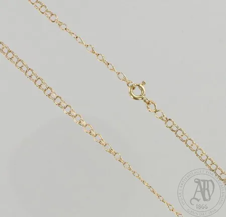 Kaulaketju, pituus 45cm, 585, paino 2,8g Paino: 2,8 g