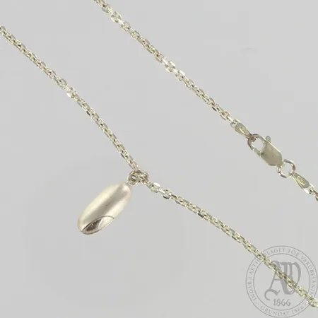Ankkurikaulaketju riipuksella, ketjun pituus 45cm, riipuksen korkeus 20mm, 925, paino 7,4g Paino: 7,4 g