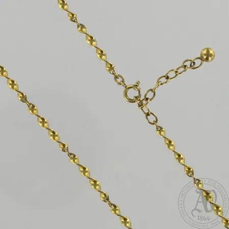 Kaulaketju, pituus 44cm, 333, paino 6,6g Paino: 6,6 g