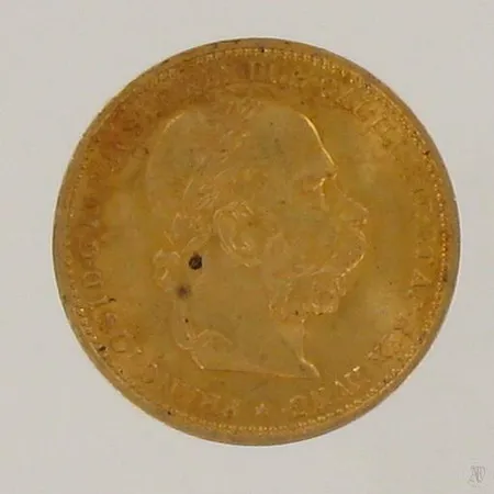 Kultaraha 20 coronaa, Itävälta, vuodelta 1893, 900, paino 6,7g Paino: 6,7 g