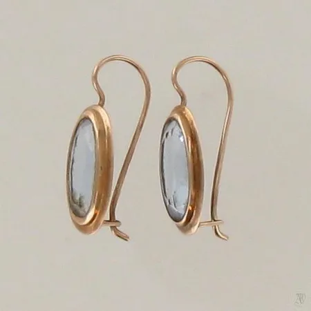 Kivikorvakorut, korkeus 22mm, 585br, paino 2,4g Paino: 2,4 g