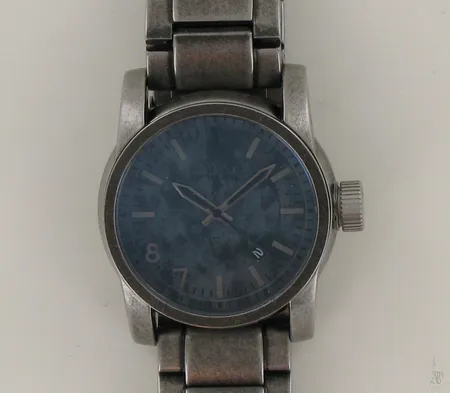 Teräsrannekello Animal quartz, Ø 42mm