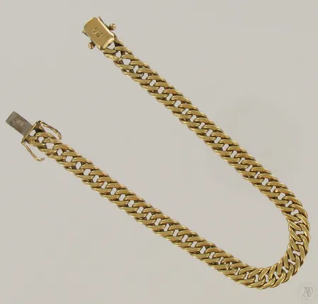 Panssariranneketju, pituus 190mm, 750, paino 10,4g Paino: 10,4 g