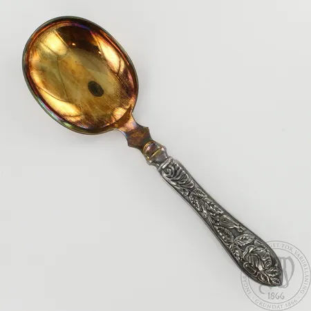 Yleislusikka, Ruusu, kaiverrettu, pituus 20cm, vuodelta 1956, 813br, paino 51,1g Paino: 51,1 g