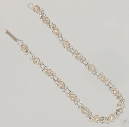 Ranneketju, pituus 210mm, 925, paino 4,6g Paino: 4,6 g