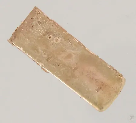 Kultapala, 585, paino 26,8g Paino: 26,8 g