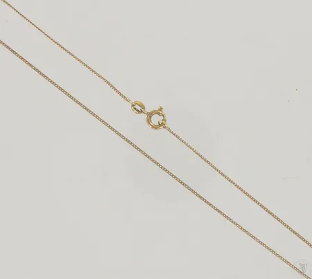 Kaulaketju, pituus 42,5cm, 585, paino 1,3g Paino: 1,3 g