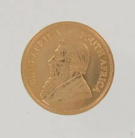 Kultaraha South Africa, Krugerrand 2015, 916, paino 33,9g Paino: 33,9 g