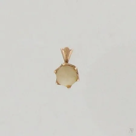 Viallinen riipus, 585br, paino 0,7g Paino: 0,7 g