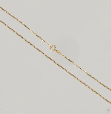 Panssarikaulaketju, pituus 45cm, 585, paino 3,8g Paino: 3,8 g