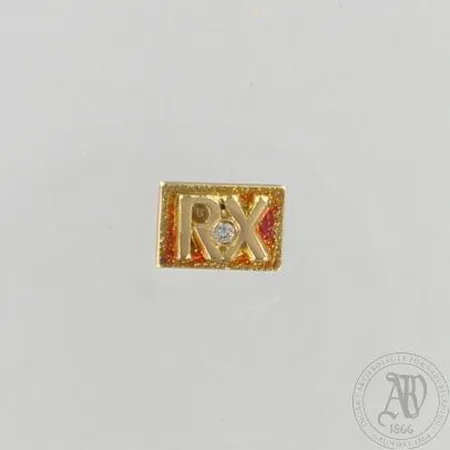 Timanttipinssi 1xn0.05ct, leveys 10mm, tausta puuttuu, 585, paino 1,1g Paino: 1,1 g