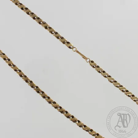 Kaulaketju, pituus 62cm, 585, paino 20,4g Paino: 20,4 g