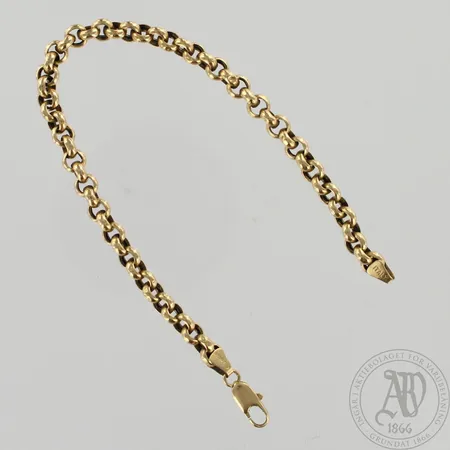 Papuranneketju, pituus 195mm, 585, paino 5,9g Paino: 5,9 g
