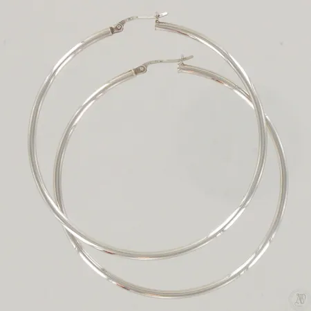 Korvarenkaat, Ø 54mm, 925, paino 4,6g Paino: 4,6 g