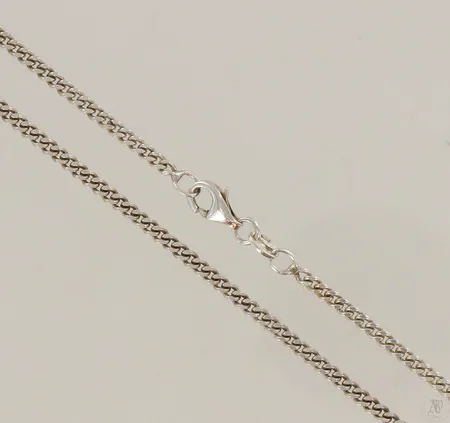Panssarikaulaketju, pituus 50,0cm, 925, paino 8,2g Paino: 8,2 g