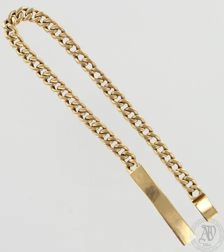 Panssariranneketju laatalla, pituus 230mm, 585, paino 10,2g